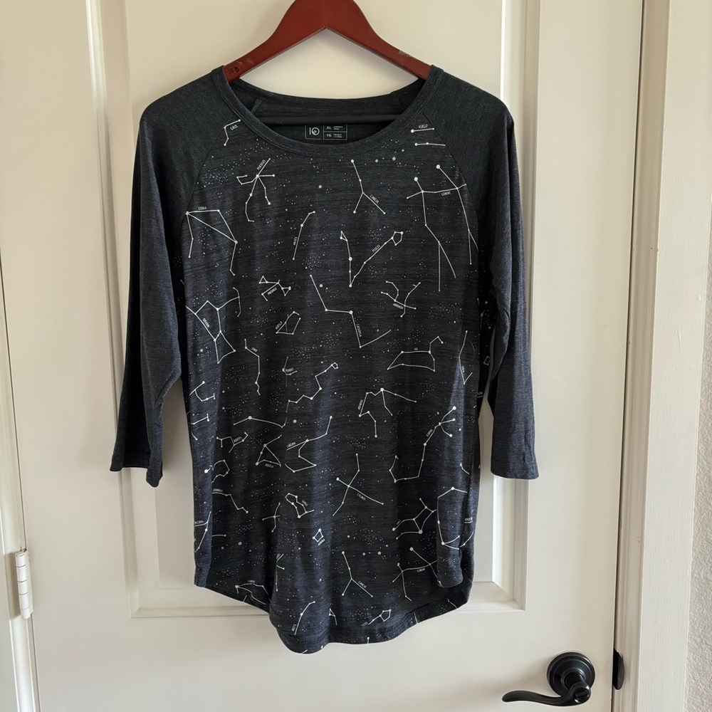 TenTree limited edition black constellation shirt